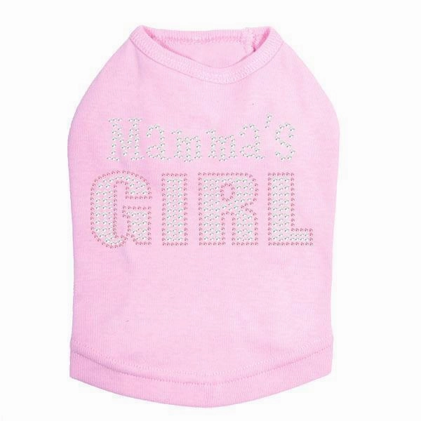 Mamma's Girl Rhinestone Dog Tank