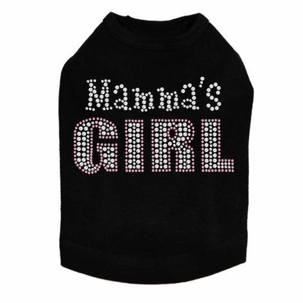 Mamma's Girl Rhinestone Dog Tank