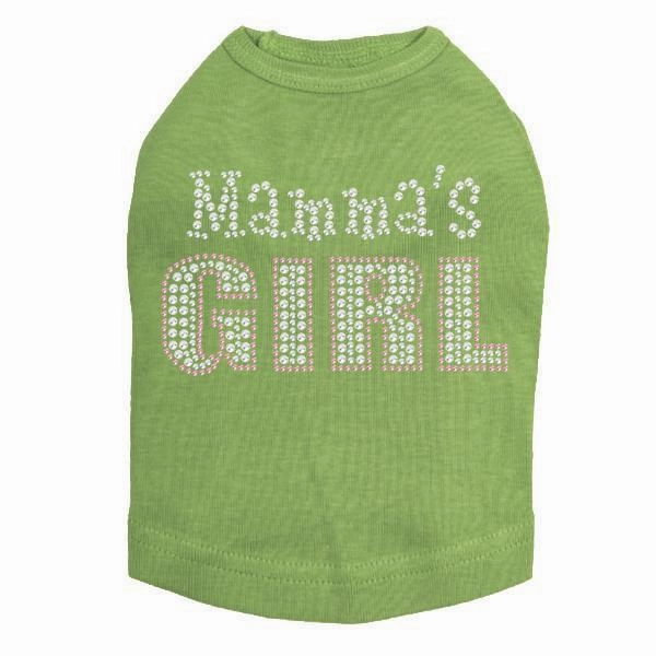 Mamma's Girl Rhinestone Dog Tank