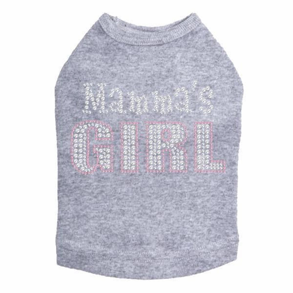 Mamma's Girl Rhinestone Dog Tank
