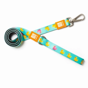 Max & Molly Ducklings Short Leash for Dogs (Blue)