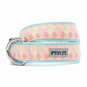 Mermaid Dog Collar Pink