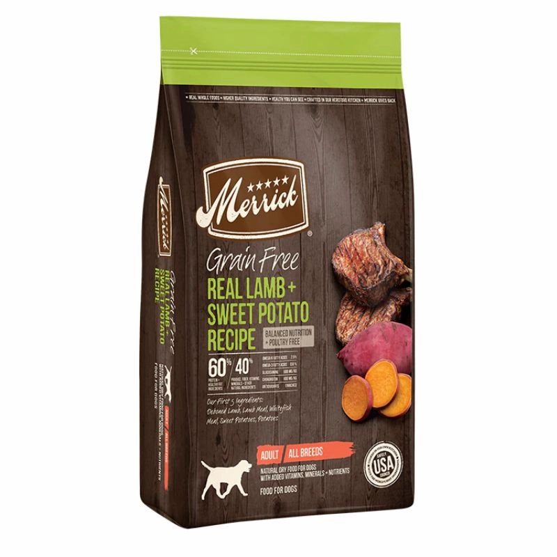 Merrick Grain Free - Real Lamb & Sweet Potato Recipe