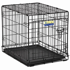 MidWest Contour Single Door Folding Dog Crate