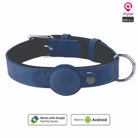 Mitag Go Anti Loss Device with Collar for Small Dogs (Blue) | Android