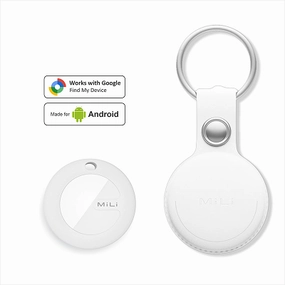 Mitag Go Anti Loss Device with Keychain for Dogs and Cats (White) | Android