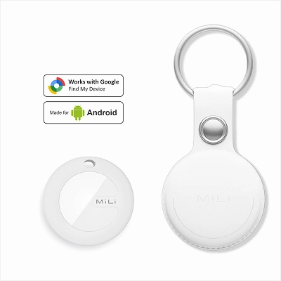 Mitag Go Anti Loss Device with Keychain for Dogs and Cats (White) | Android