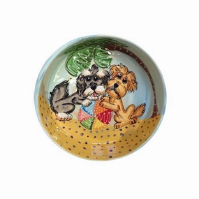 Mixed Breed 7 Dog Bowl