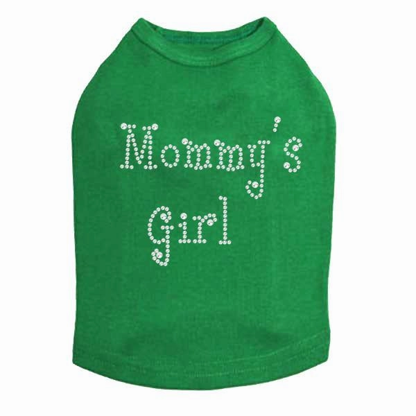 Mommy's Girl Rhinestone Dog Tank
