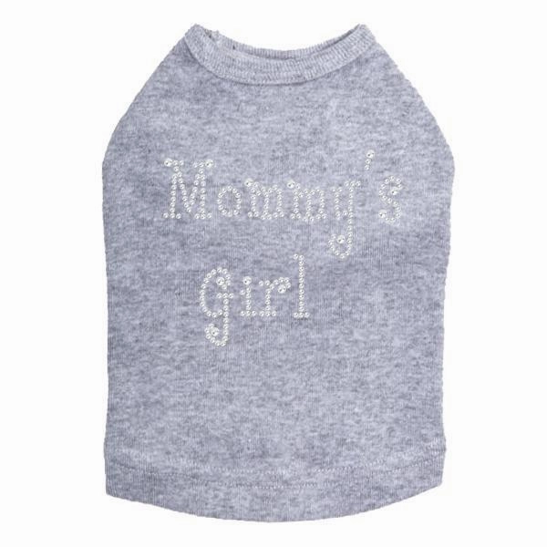 Mommy's Girl Rhinestone Dog Tank