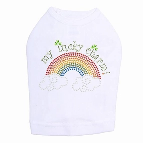 My Lucky Charm Rhinestone Dog Tank