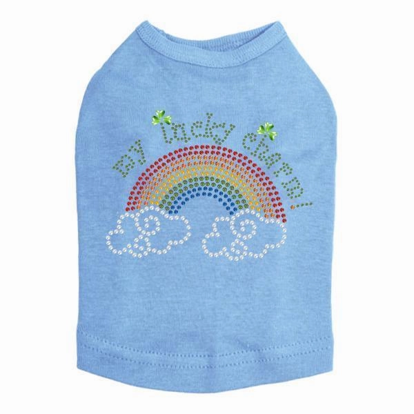 My Lucky Charm Rhinestone Dog Tank