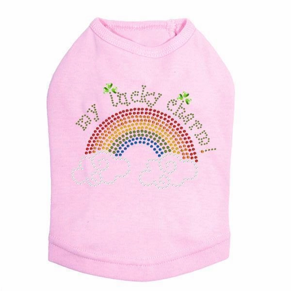 My Lucky Charm Rhinestone Dog Tank