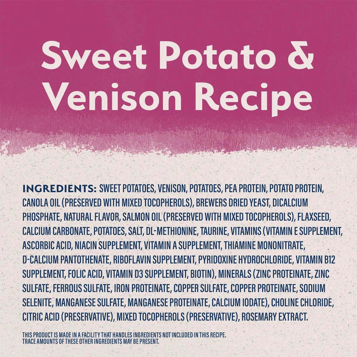 Natural Balance - Limited Ingredient Grain Free Venison & Sweet Potato Recipe for Dogs