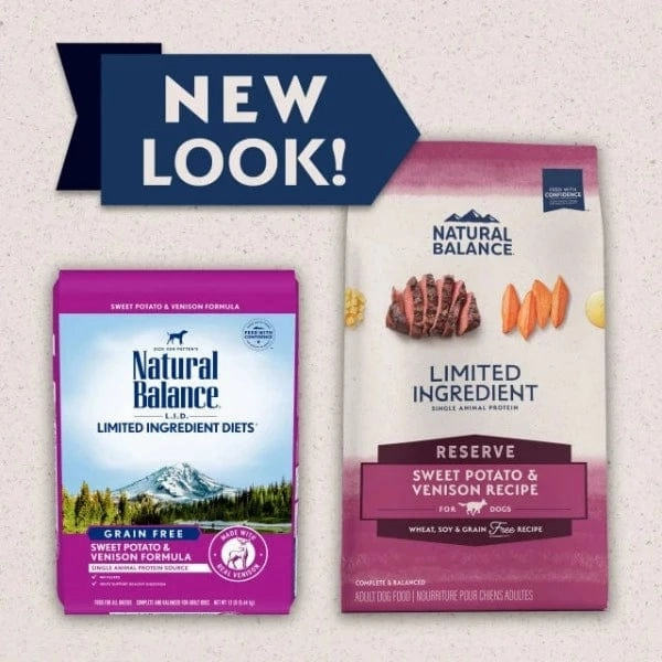 Natural Balance Reserve Grain Free Sweet Potato & Venison Recipe Dry Dog Food