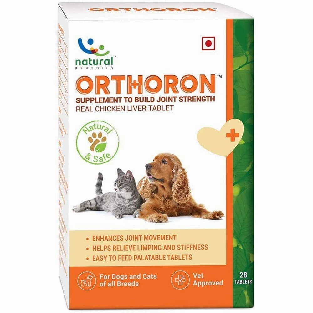 Natural Remedies Lush Me Up Anti Hairfall Shampoo & Orthoron Joint Supplement Dogs & Cats Combo