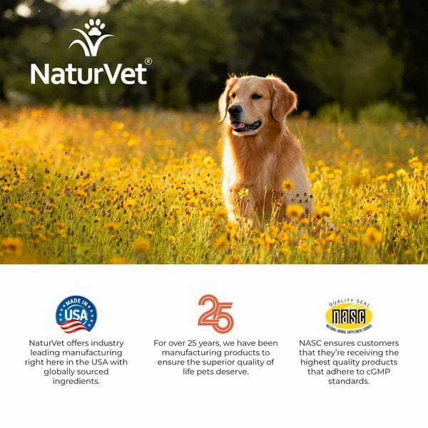 NaturVet Aller-911 Allergy Aid plus Antioxidants Soft Chews For Dogs