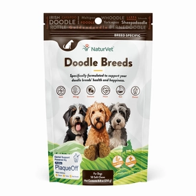 NaturVet Breed Specific Doodle Breeds Soft Chews for Dogs