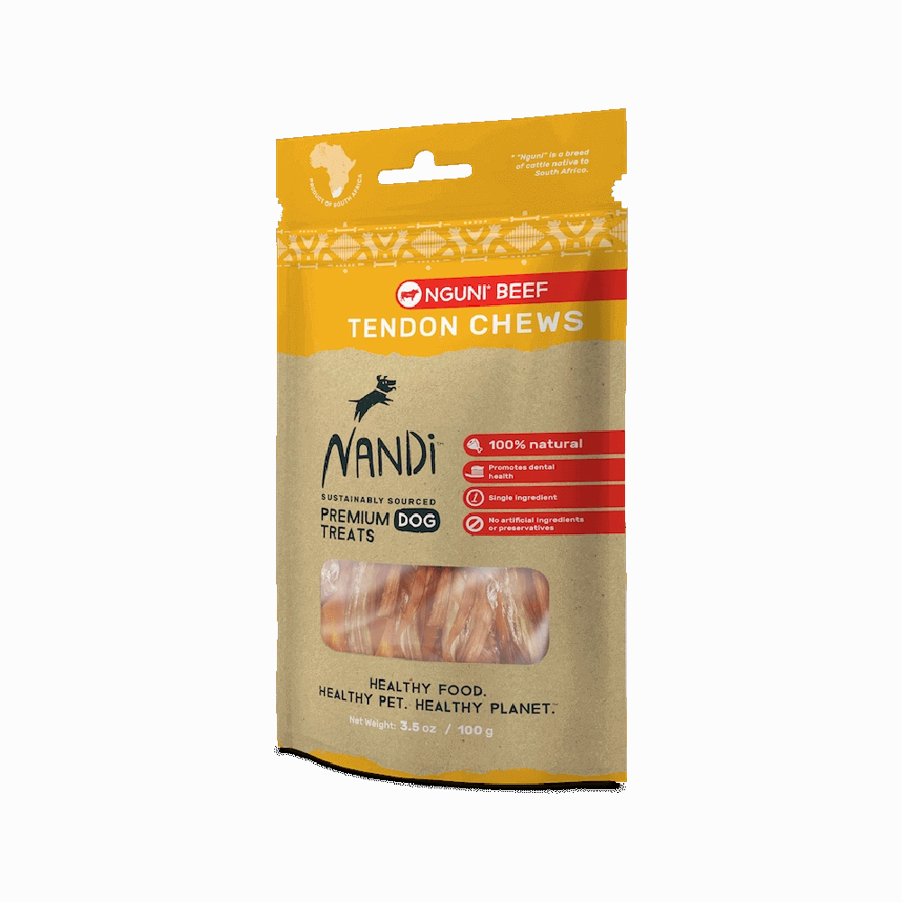 Nguni Beef Tendon Chews Dog Treats