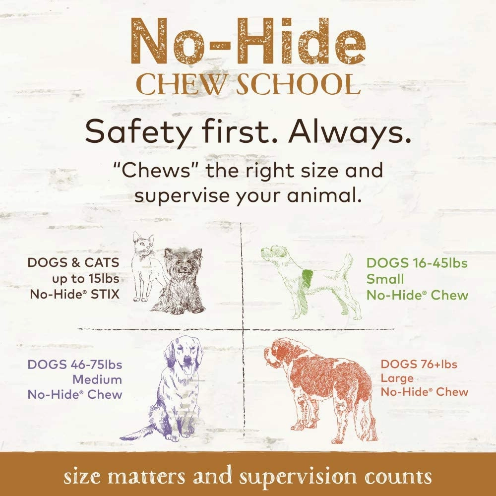 No Hide Salmon Stix Dog Chews