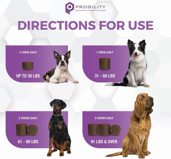 Nootie Progility Calming Aid with Melatonin Soft Chew Supplement for Dogs
