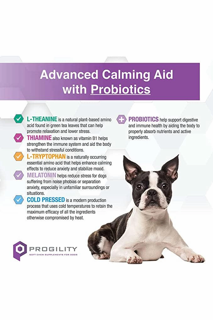 Nootie Progility Max Calming Chews for Dogs, Pack of 4
