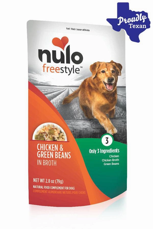 Nulo Freestyle Chicken and Green Beans Meaty Topper for Dogs
