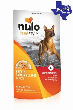 Nulo Freestyle Chicken, Salmon, and Carrot Meaty Topper for Dogs