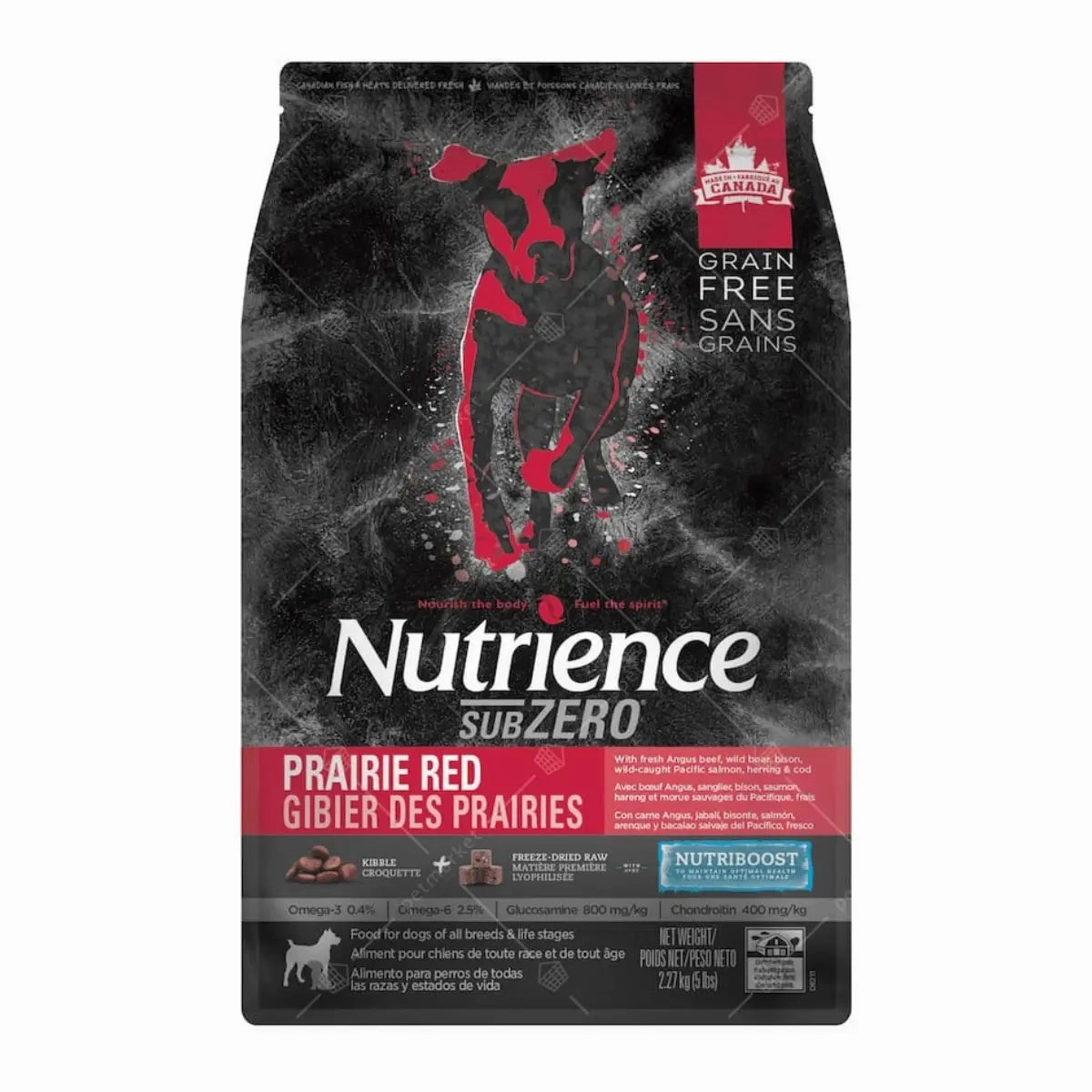 Nutrience - SubZero High Protein Dog Dry Food - Prairie Red Formula