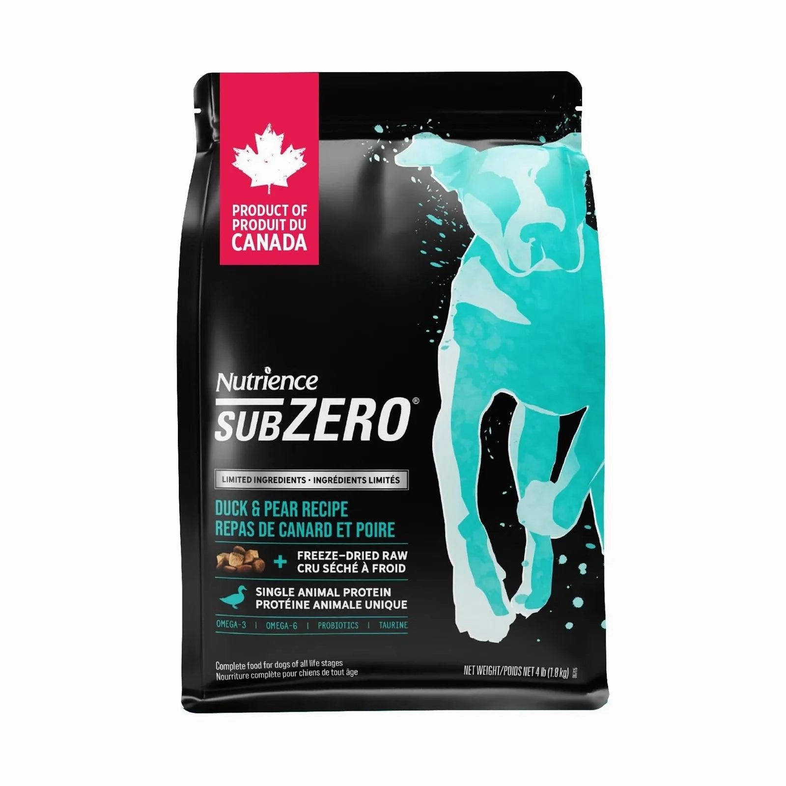 Nutrience - SubZero Limited Ingredients Dog Food - Duck & Pear Recipe
