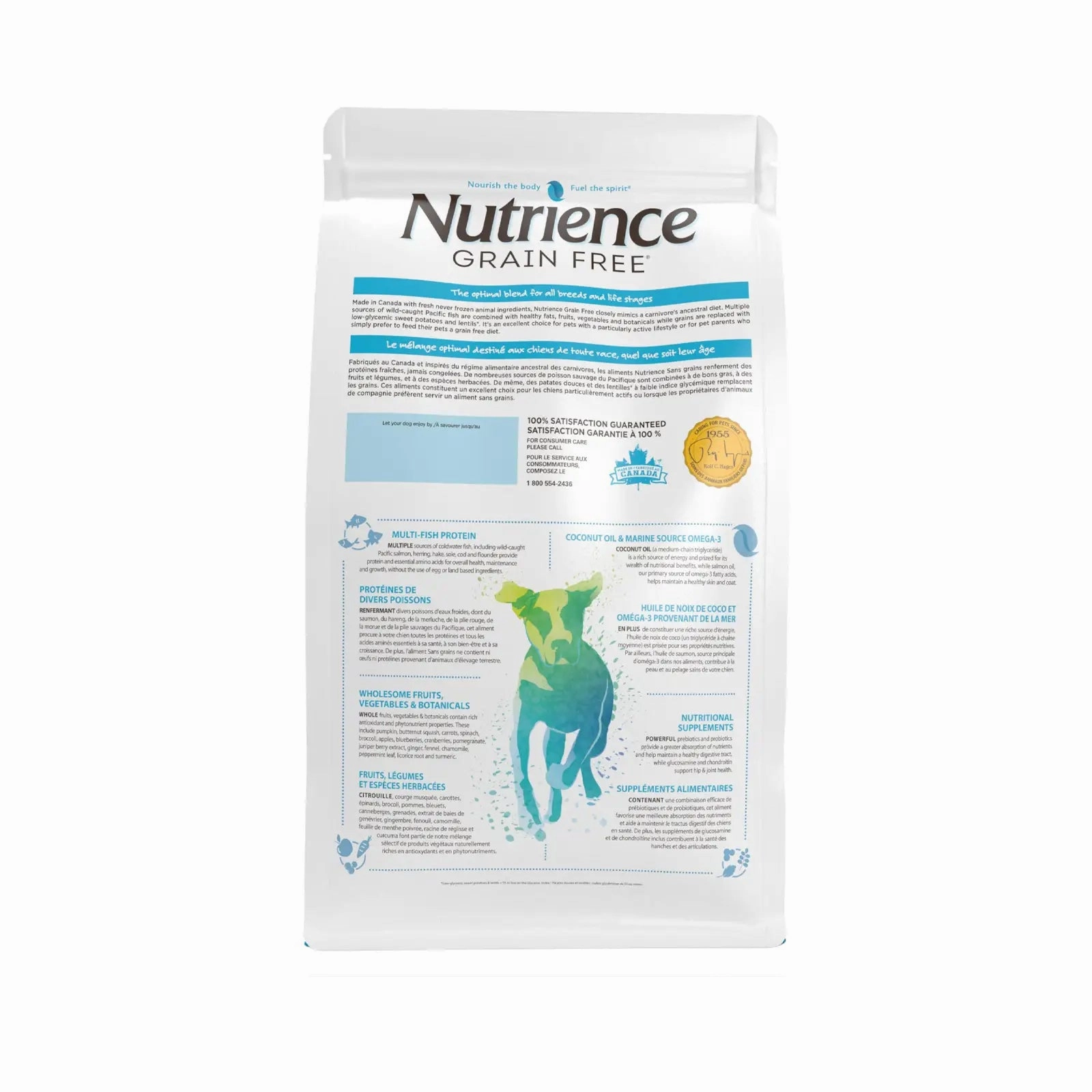 Nutrience Grain Free Dog Food - Ocean Fish