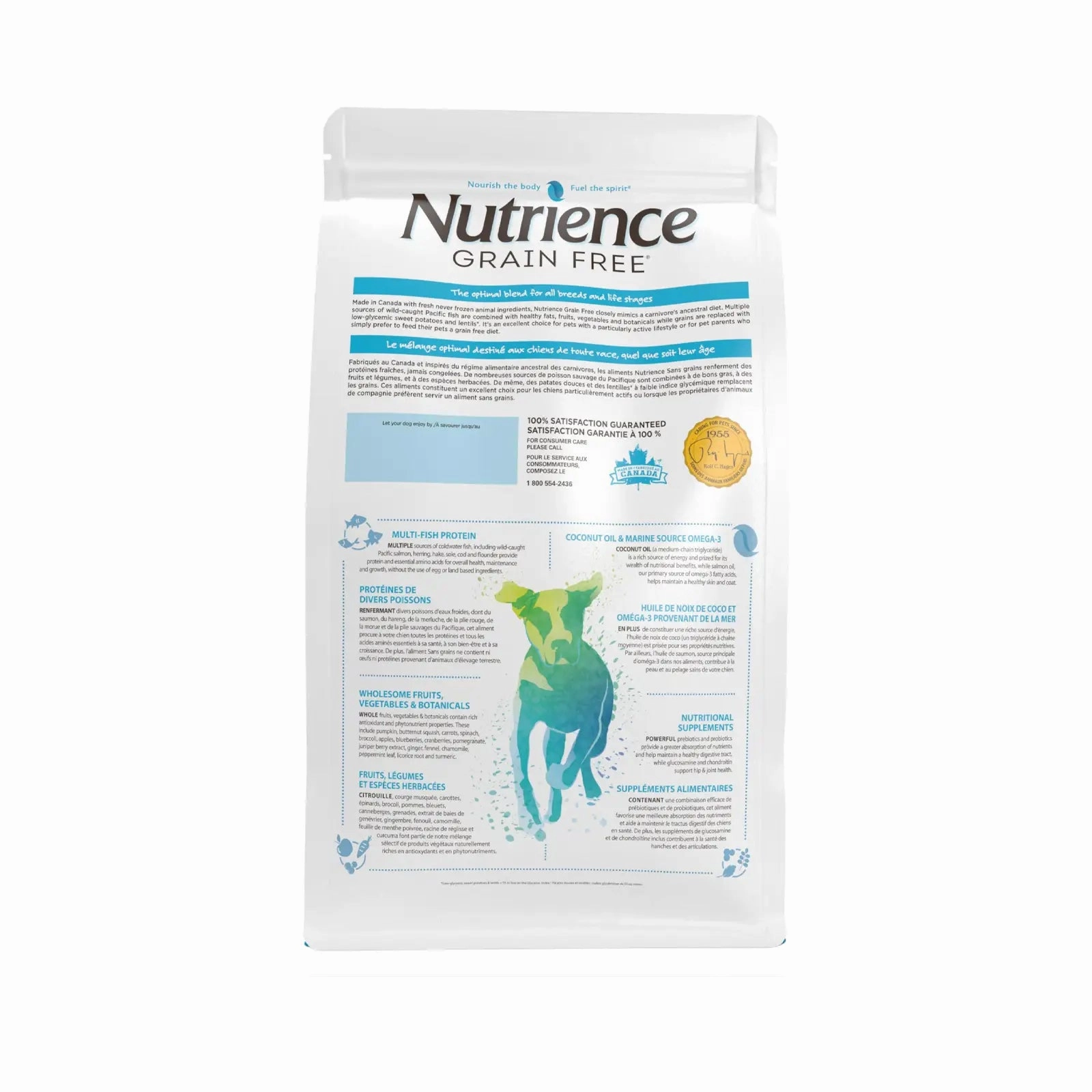 Nutrience Grain Free Dog Food - Ocean Fish