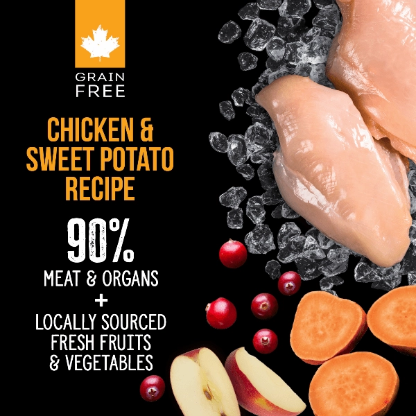 Nutrience SubZero Freeze-Dried Raw Chicken & Sweet Potato Dog Food