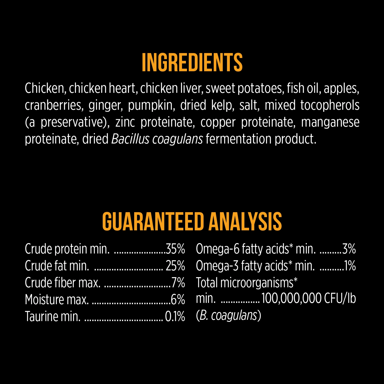 Nutrience SubZero Freeze-Dried Raw Chicken & Sweet Potato Dog Food