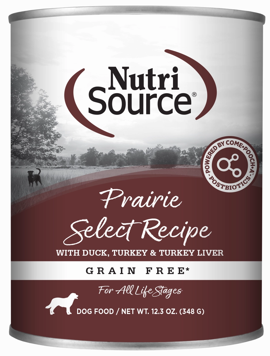 NutriSource Grain Free Prairie Select Canned Dog Food