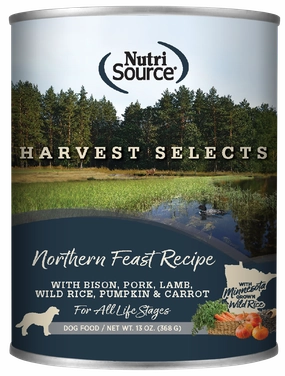 NutriSource Harvest Selects Northern Feast Canned Dog Food