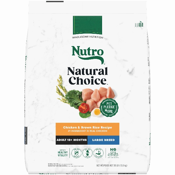 Nutro Natural Choice Chicken & Brown Rice Large Breed Adult Dry Dog Food