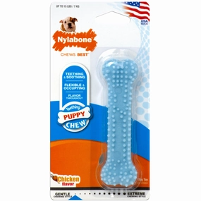 Nylabone - Puppy Bone Chicken (Up to 7kg)