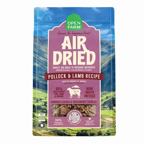 OPEN FARM Air Dried Pollock & Lamb Recipe for Dogs