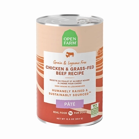 OPEN FARM Chicken & Grass-Fed Beef Pt Recipe for Dogs