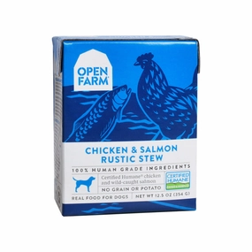 OPEN FARM Chicken & Salmon Rustic Stew for Dogs