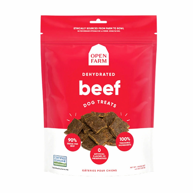 OPEN FARM Dehydrated Beef Dog Treats
