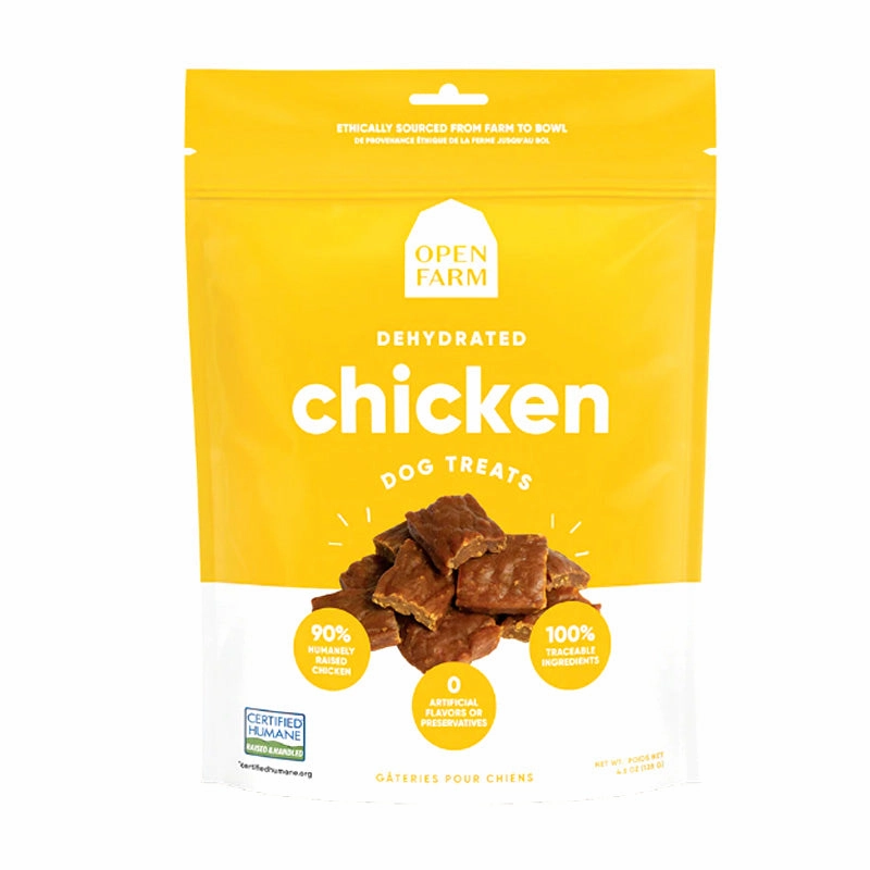 OPEN FARM Dehydrated Chicken Dog Treats