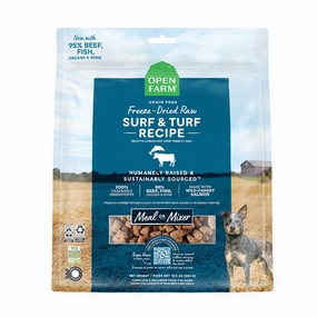OPEN FARM Freeze-Dried Raw Surf & Turf Recipe for Dogs