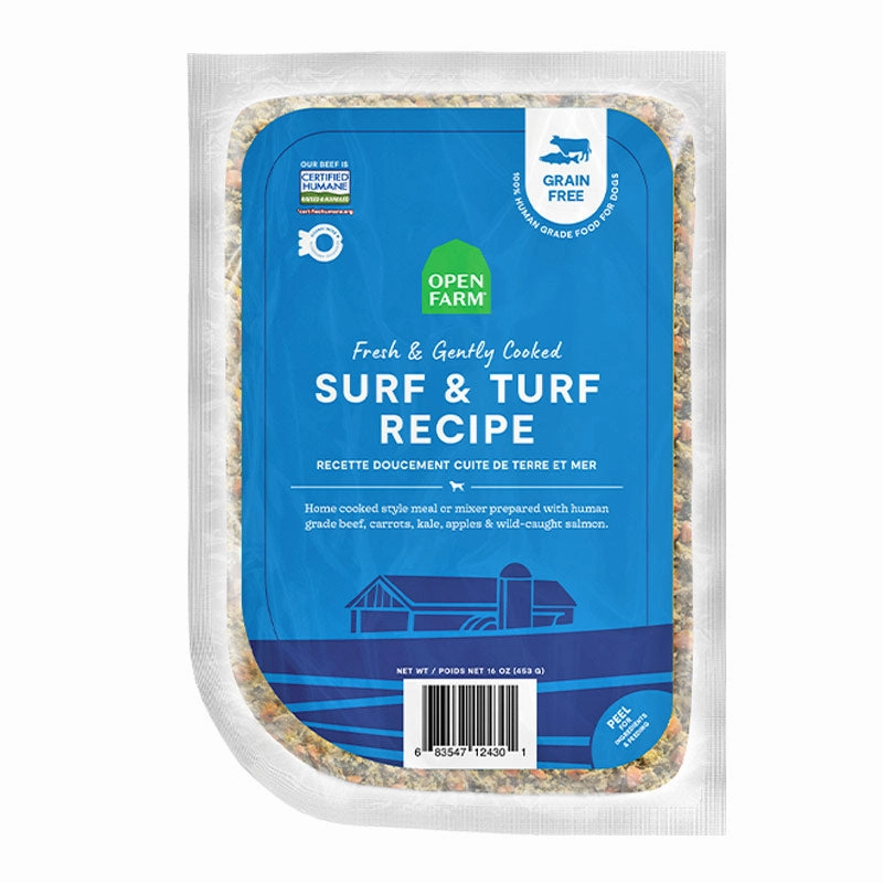 OPEN FARM Gently Cooked Surf & Turf Recipe for Dogs