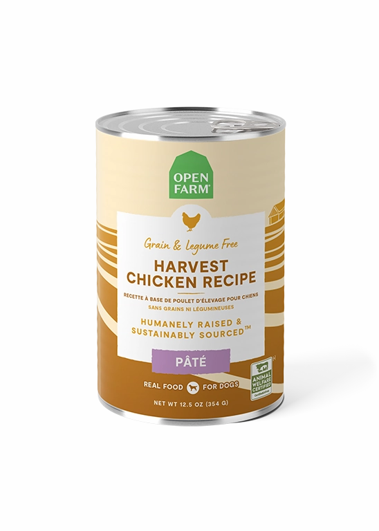 Open Farm Grain Free Harvest Chicken Pate Wet Dog Food
