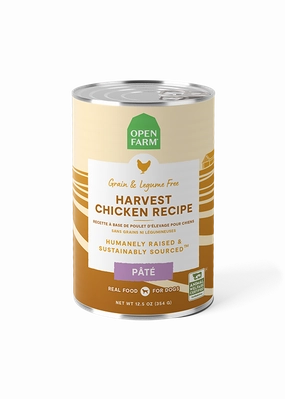 Open Farm Grain Free Harvest Chicken Pate Wet Dog Food