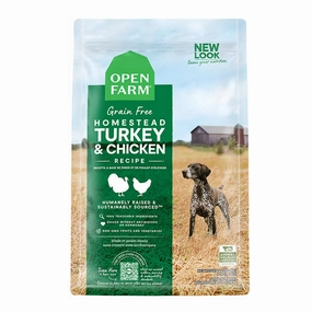 OPEN FARM Grain Free Homestead Turkey & Chicken Recipe for Dogs