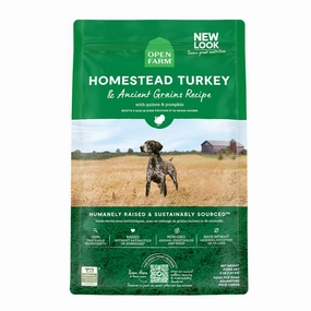 OPEN FARM Homestead Turkey & Ancient Grains Recipe for Dogs