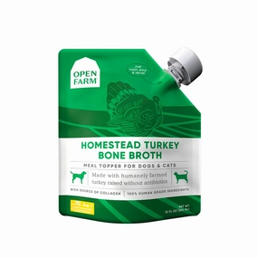 Open Farm Homestead Turkey Bone Broth 12oz